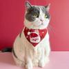Zachte Stof Kerst Huisdier Bandana Rood Groen Kat Kwijl Handdoek Hond Driehoek Sjaal Fotoshoot