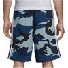 Adidas Originals Camo Print Logo Shorts Men Bottoms Blue-Camouflage DV2046