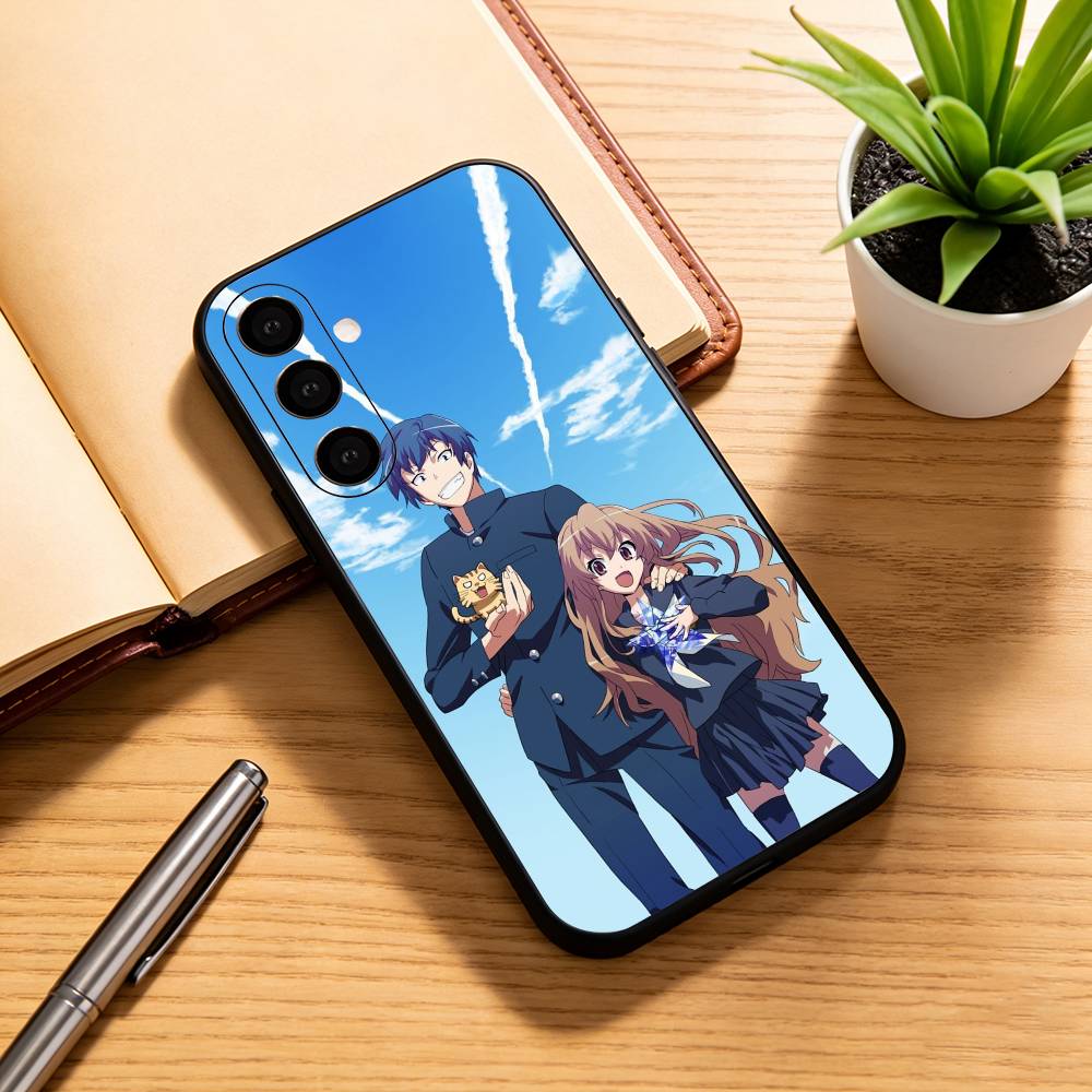 

Toradora! T-Taiga Aisaka A-Anime Phone Case For Samsung Galaxy A73,A72,A71,A70,A53,A52,A51,Soft Silicone Black Cover Samsung a11