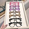 8pcs Large Frame Round Reading Glasses for Women Colorful Cute Magnifying Glasses for Reading And Outdoor Activities