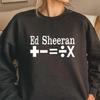 Ed Sheeran Music Concert Singer Inspired Unisex Crewneck Pullover Sweatshirt Winter Hoodie Casual Comfortable Top Fans Gift