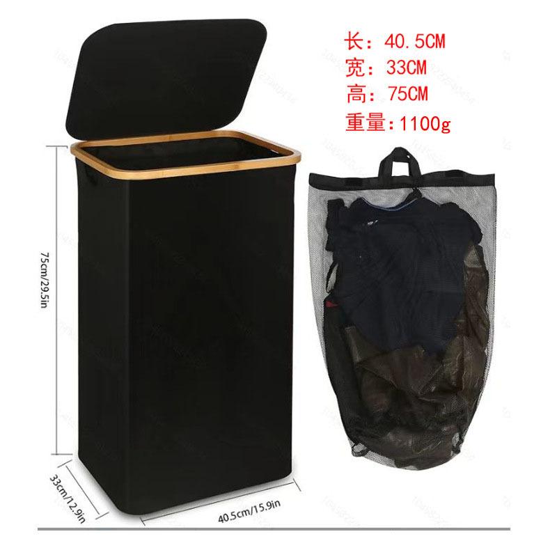 Популярная складная корзина для грязного белья с крышкой и внутренним мешком корзина для хранения грязного белья корзина для грязного белья корзина для белья в ванную