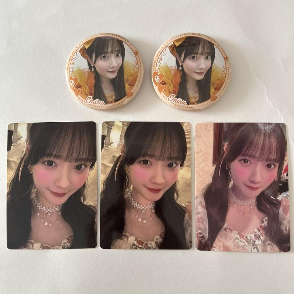 [USED] Kawamoto Eru CUTIE STREET CUTE Badge Trading Card