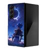Dragon Ball Blue Goku Hard Phone Cover Case for Samsung Galaxy ZFold5 ZFold7 ZFold4 Z Fold 7 6 5 4 3 ZFold3 ZFold6