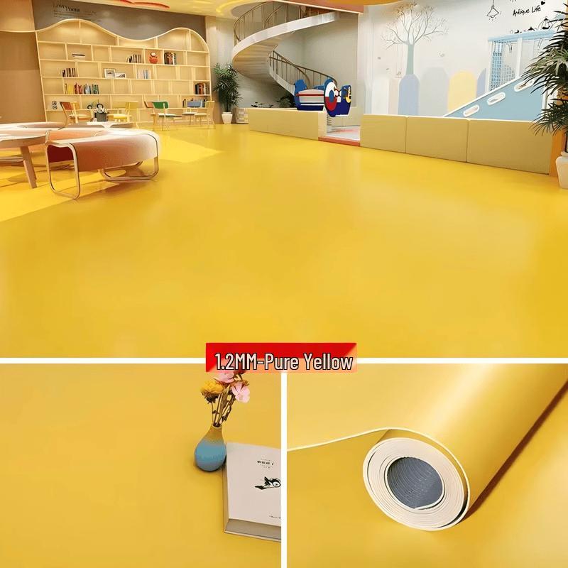 Hengmei Durable PVC Floor Mat жёлтый