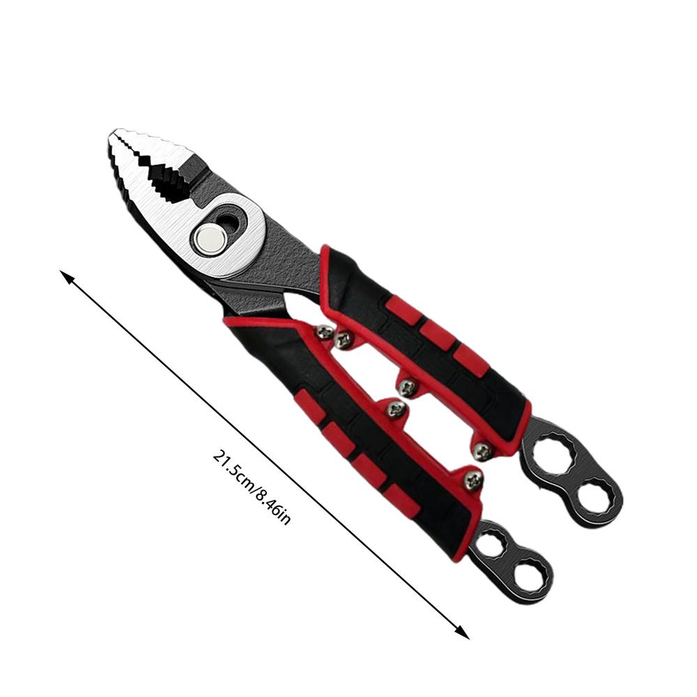 Vampire Pliers 8-Inch Heavy Duty Screw Removal Pliers Linesman Pliers Safe Grip Combination Pliers Screw Removal Tool For Quickl