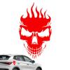 Skull Stickers and Decals,Car Stickers Flame Skull Hood Car Sticker Side Door Car Sticker