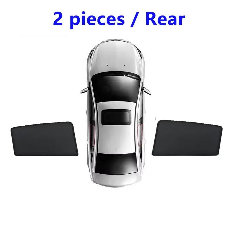 Car Mesh Sun Shades For Mazda CX-5 CX5 CX 5 KF 2017~2024 2025 Magnetic Sunshades Windshield Side Window Visor Tools Accessories