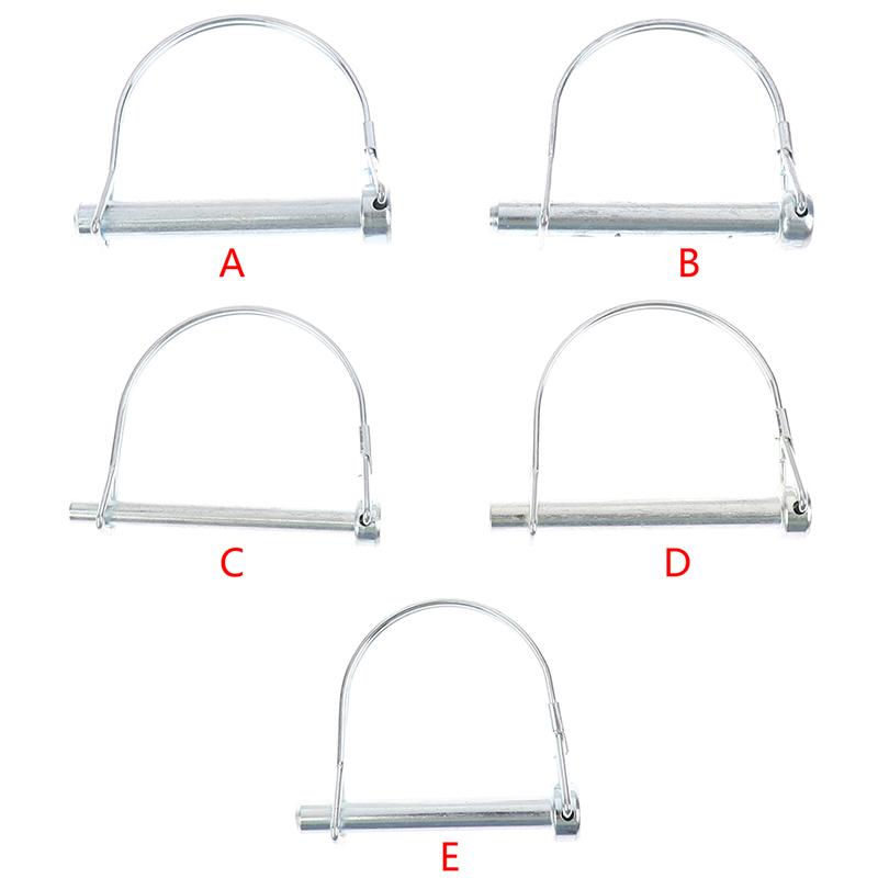 Heavy Duty Marine Trailer Coupler Safety Pin D Ring Round Arch Locking Lock Pin
