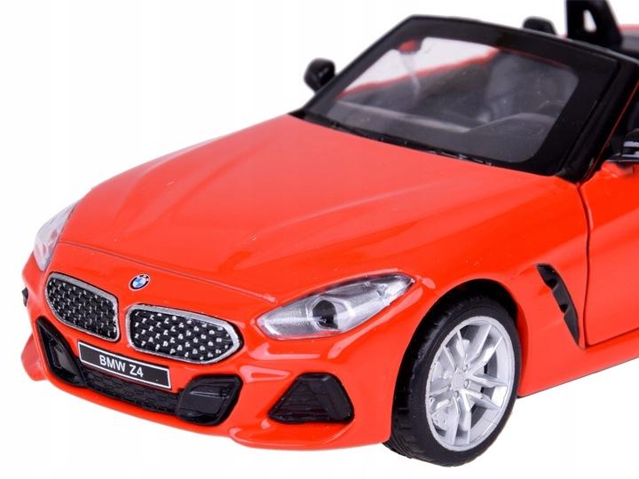 Model Kolekcjonerski Auto Metalowe Bmw Z4 M40I Cabrio Światła Za5049