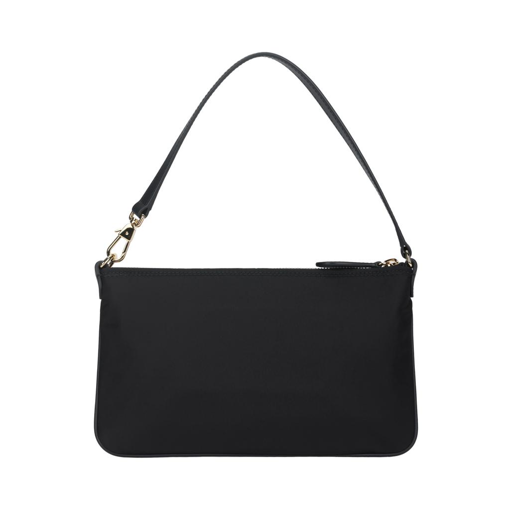 Burberry Metallic 3D Letter Logo Nylon Shoulder Bag Women Shoulder Bag Black 81092711