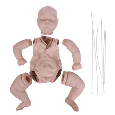 Unfinished for Doll DIY Blank Kit Simulated Infant Supplies Vinyl Made Unassembled Toy Infant Gift for Baby Christmas Gi