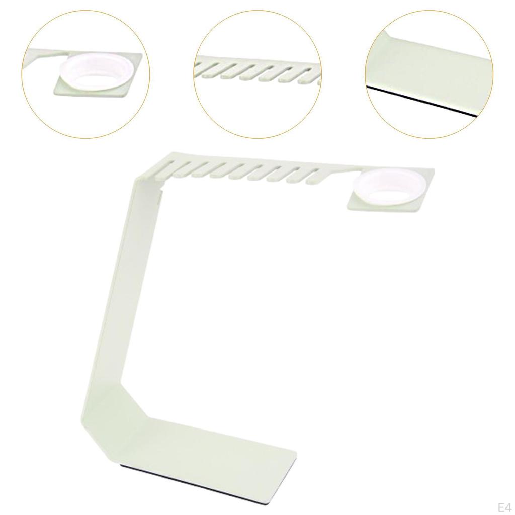 Metal Watch Band Organizer Desk Hanging Display Holder Strap Storage Mount for Up To 9 Watchbands