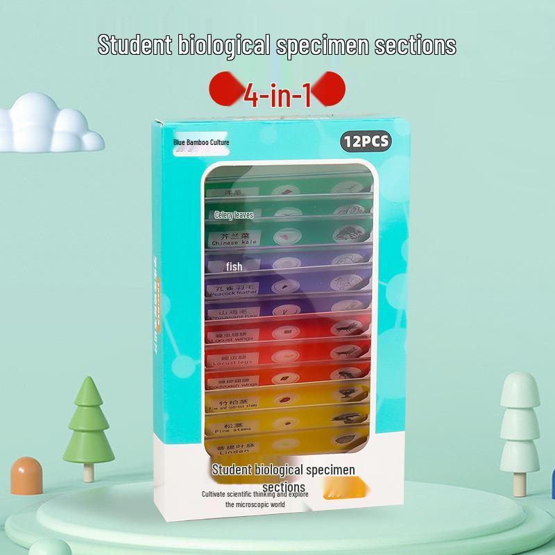 Portable Children's Microscope Set for Science Exploration