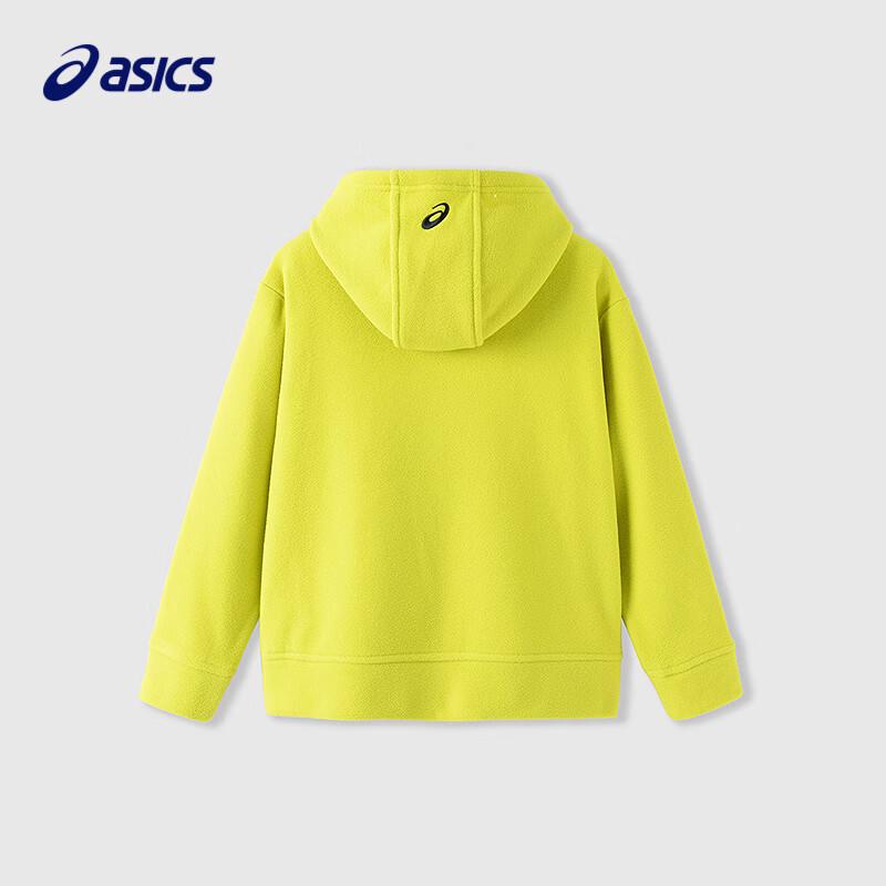 ASICS Kids 2025 New Fleece Hooded Sweatshirt 120