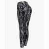 Tight Elastic Bronzing Yoga Pants Fashion Wind Cross-Border Snake Pattern Peach Hip Fitness Pants High Waist Slimming Sports Pants