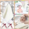 Baby Shower Favors for Kids Plush Bear Keychains with Organza Bags Towels Thank You Tages for Baby Shower Party Supplies