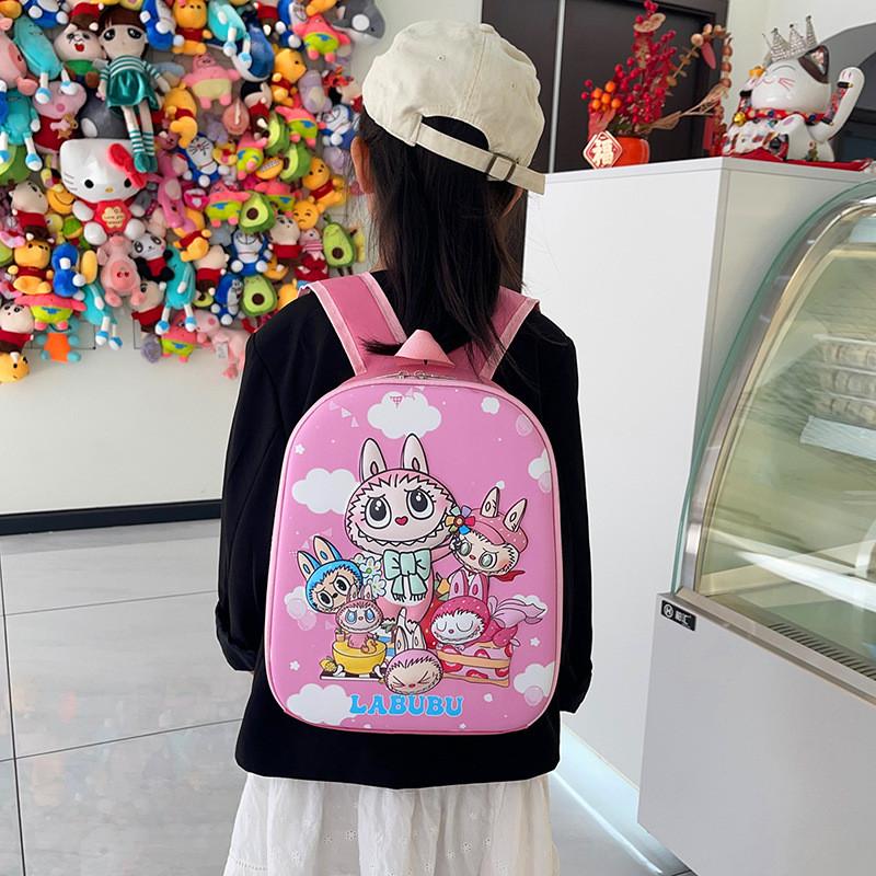 Adorable 3d Hard Shell Backpack For Kids Featuring Cartoon Characters Lightweight And Fun Design