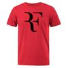 Roger Federer RF Logo Red T-Shirt