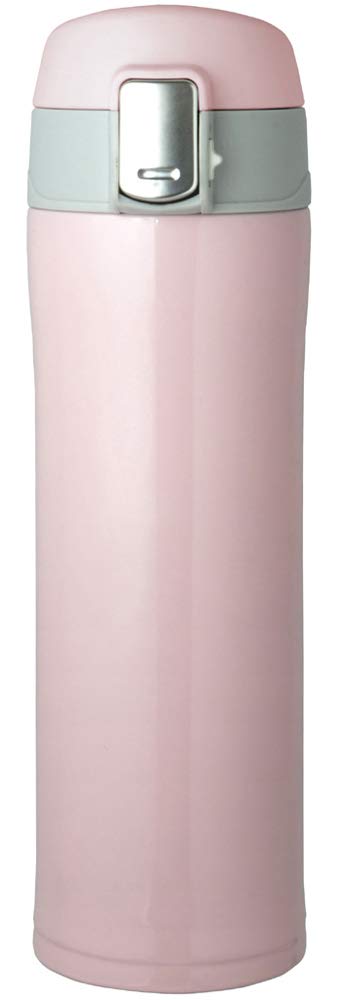 Living Grace Stopper Mug PK One-Touch Bottle, Pink, 430ml, XS-450