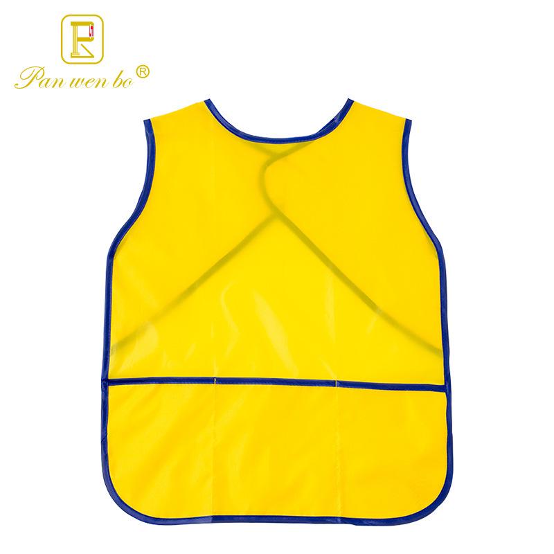 Children's Long-Sleeve Art Smock & Bib - Anti-Stain for Early Education and Kindergarten