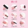 Saviland Polygel Nail Kit 6pcs Clear Jelly Pink Nude Poly Nail Gel with UV Light Base and Top Gel Slip Nail Tools for Extension Gel Beginner Nail