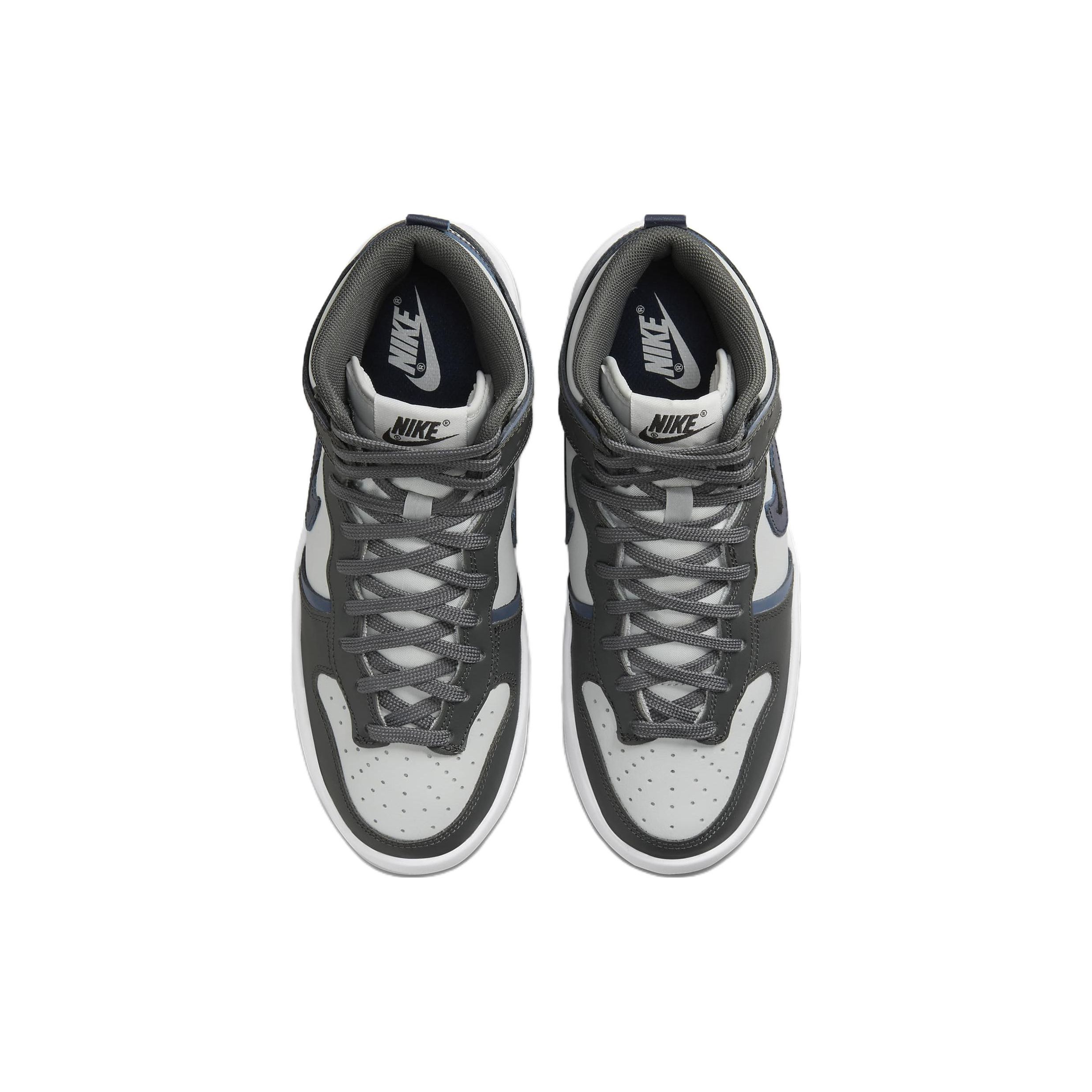 Женские кроссовки Nike Dunk High Up Iron Grey Black Grey-Fog Midnight-Navy DH3718-002 36.5 — фото 4