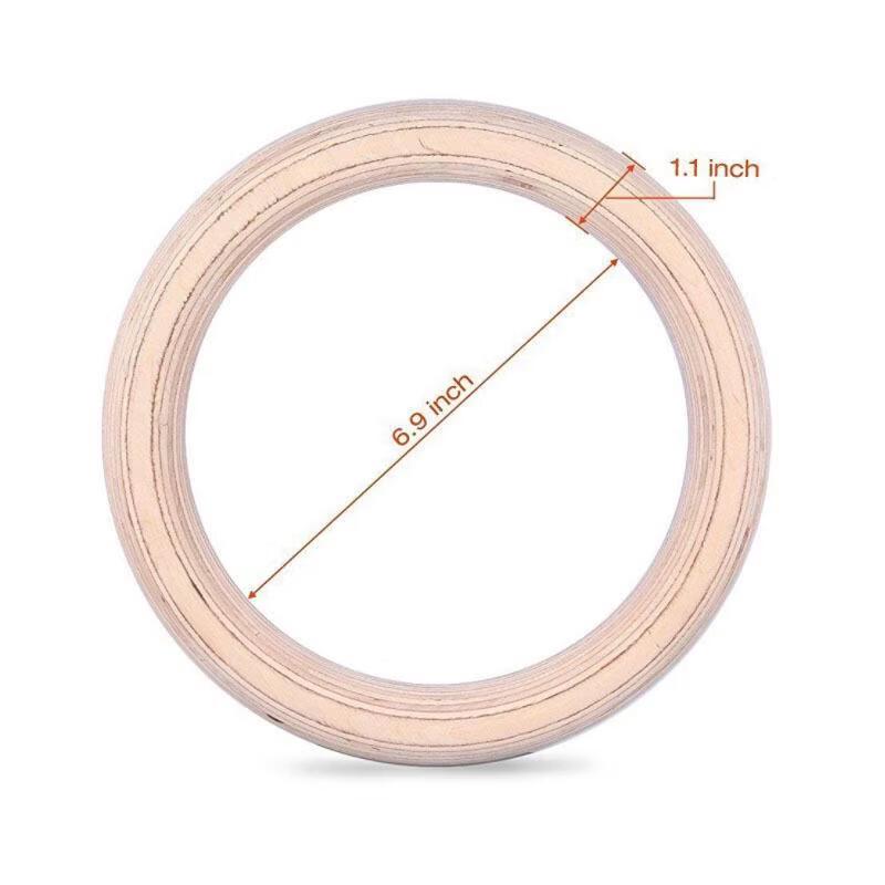 Xinjingzhou Wooden Gymnastic Rings