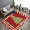 Christmas Carpet for Living Room Home Decoration Rugs Santa Claus Kids Room Children Bedroom Bedside Mats New Year Gifts
