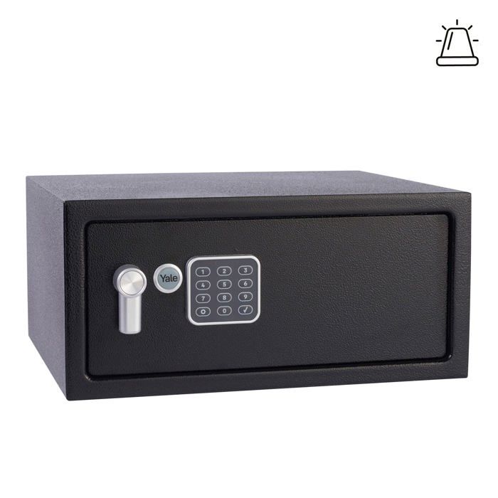 Tresor - yale - ylc/200/db2 - integrierter Alarm 130 dB - Stahl - Tastatur mit Code