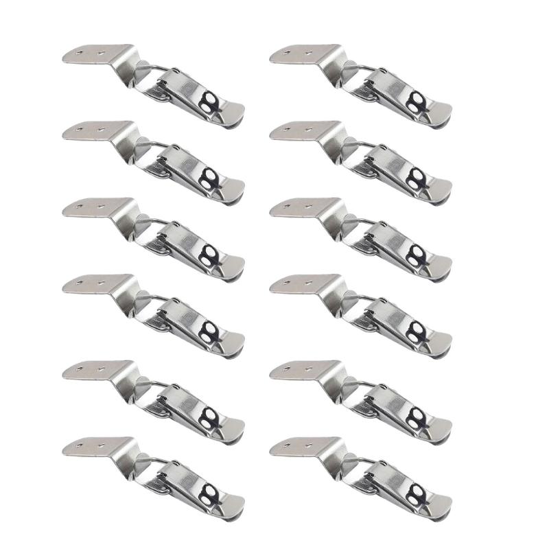 Corner Mounting Fasteners Long Service Steel Fasteners Set Easy To Use Snap Lock Convenient Fastening Solution 8/12pcs