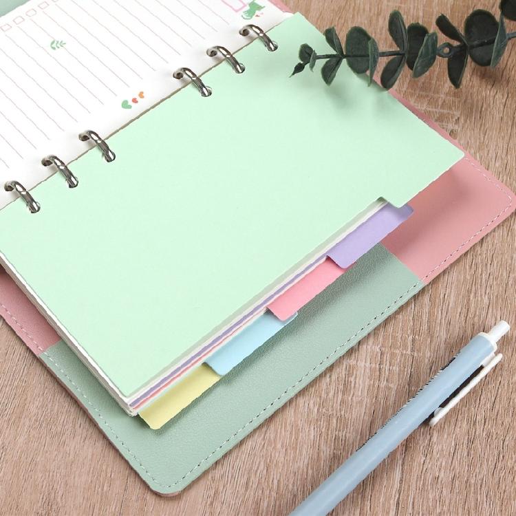 Rainbow Patterned Index Pages For Binders Easy To Rearrange Sections Ideal For Classifying Important Paper