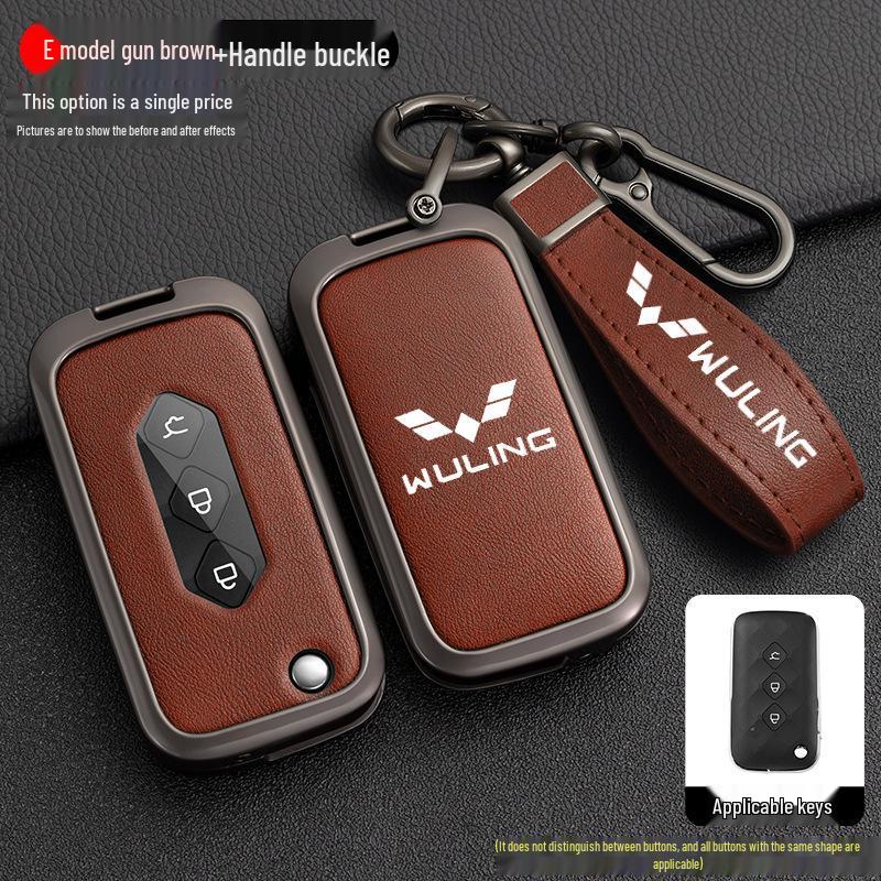 Wuling Xingchen 2022 Key Cover for Jiachen Xingyao Edition – Folding Metal Car Key Shell
