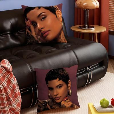 Singer KKehlani Kehlani Music Pillow Case Sofa Living Room Bedroom Headboard Backrest Square Cushion Nap Time