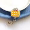 Cute Ambulance Retractable Nurse Badge Reel Clip Cartoon Medicine Doctor Students IC ID Card Badge Holder