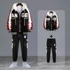 Spring Autumn Men Sets Tracksuit Casual Joggers Hooded Sportswear Jackets Pants Hip Hop Running Sports Suit