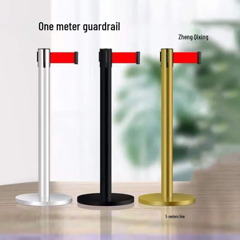 Stainless Steel Retractable Queuing Stanchion