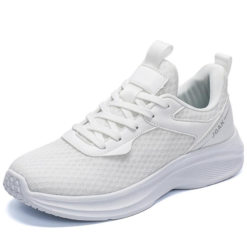2025 spring and summer large size 50 new breathable mesh lightweight shock absorber sports shoes fitness jogging shoes foreign trade casual shoes