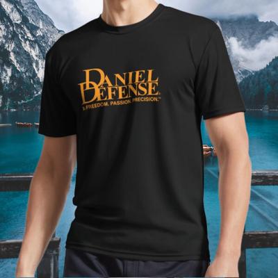 Nové tričko Daniel I Defensive Rifles - Logo Aktivní tričko Vtipné Velikost S až 5XL