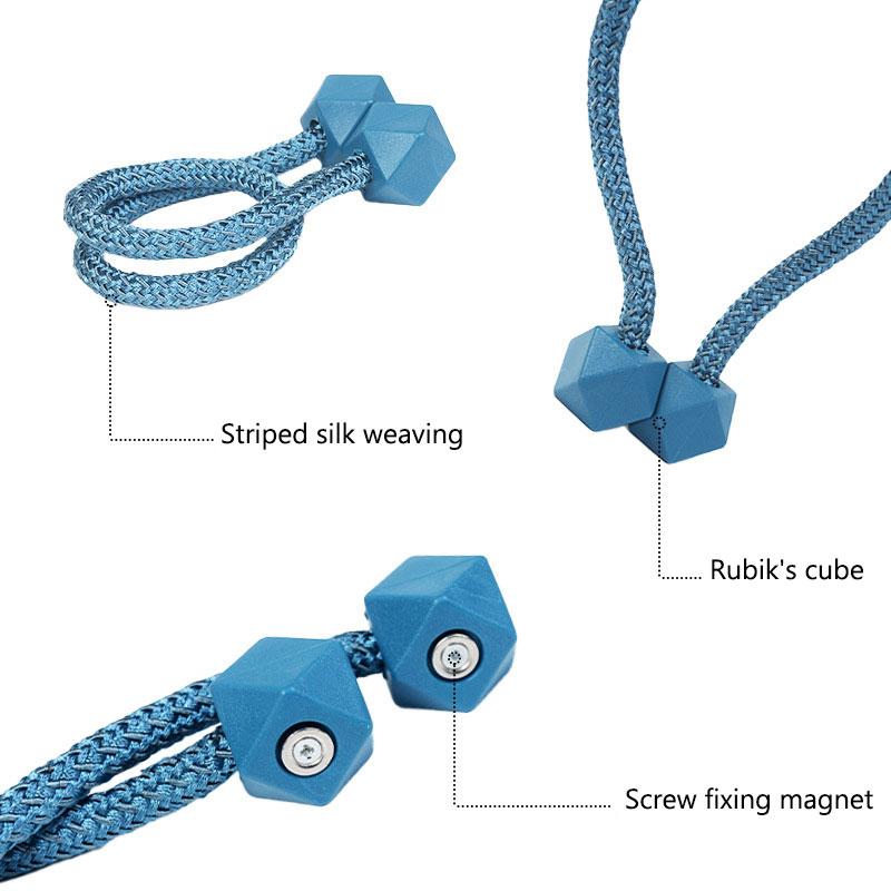 2 Stück magnetische Vorhang-Raffhalter, dekoratives Vorhang-Rückhalteseil, praktische Vorhänge-Raffhalter, Magnet-Vorhanghalter-Clips