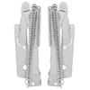 2pcs Set Steel,   Lift up lift support scissor Closet Wardrobe Door hinges for trap Spring Hinge Cabinet Cupboard