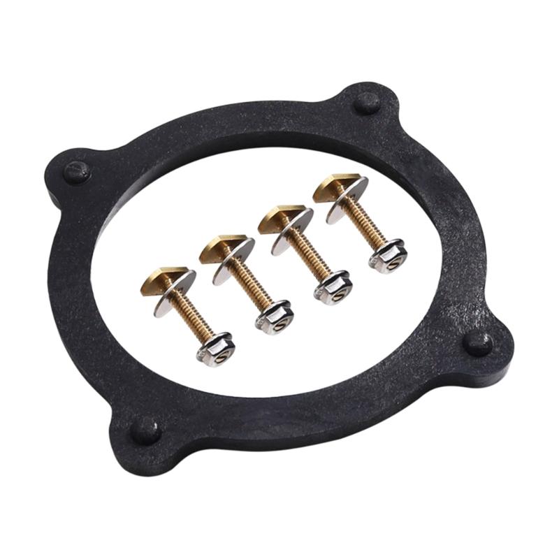Kit di Sostituzione Guarnizioni Flangia a Pavimento Sigillate Perfettamente 385310063 La Sostituzione Garantisce un Uso Igienico e Confortevole Durevole