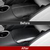 Car Center Console Armrest Storage Box Sticker ABS Carbon Fiber Decal Interior Trim Cover for Ford Mustang 2015-2026 / Shelby GT350 2015- / GT500 -