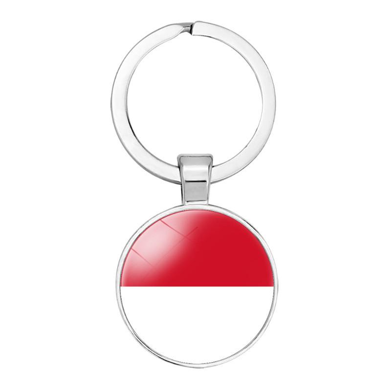 Decorative Keychain Showcasing Asian Country Flags Perfect For Birthdays And Parties