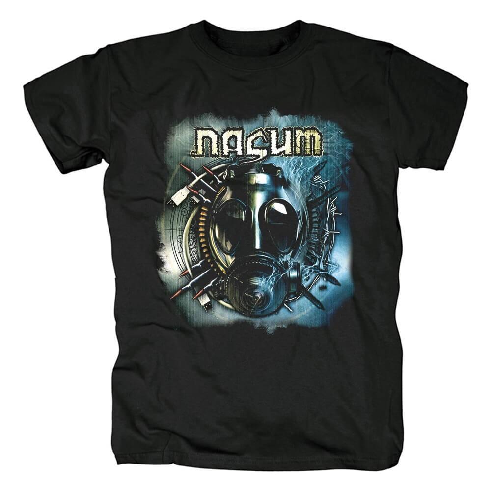 Vtg Nasum Band Music Tour Concert Heavy Cotton Black Unisex T Shirt SE214 Unisex T-Shirt S