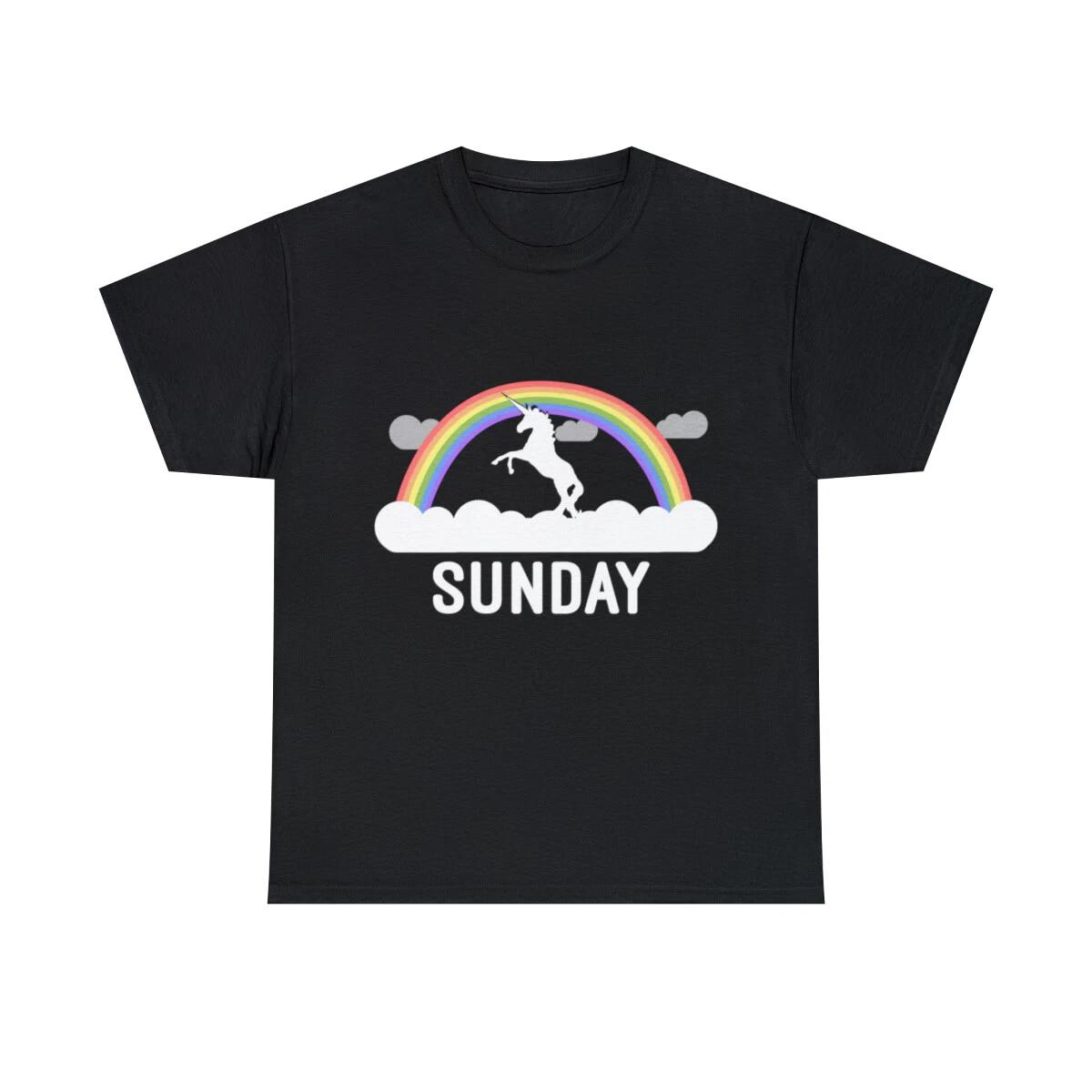 Sunday Graphic Tee Shirt, S-5XL L