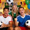 3pcs Football Temporary Tattoo Sticker Flag Team Transfer Stickers for Arm Face Decals Sports Matches Party Decor Fake Tattoos