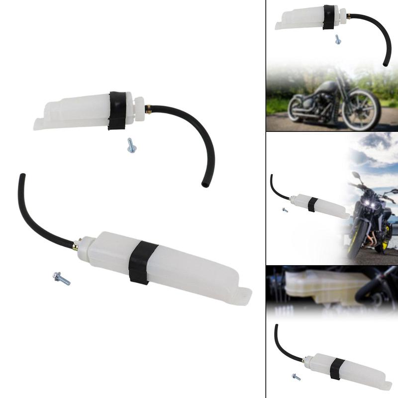 Liquid Cooling System Engine Coolant Tank ABS Overflow Bottle for Motorcycle Radiator Thermal Dissipation Improvement