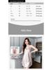 Women's Summer Imitation Silk Suspender Nightdress - Sexy, Lightweight, Ice Silk Loungewear for Spring and Autumn