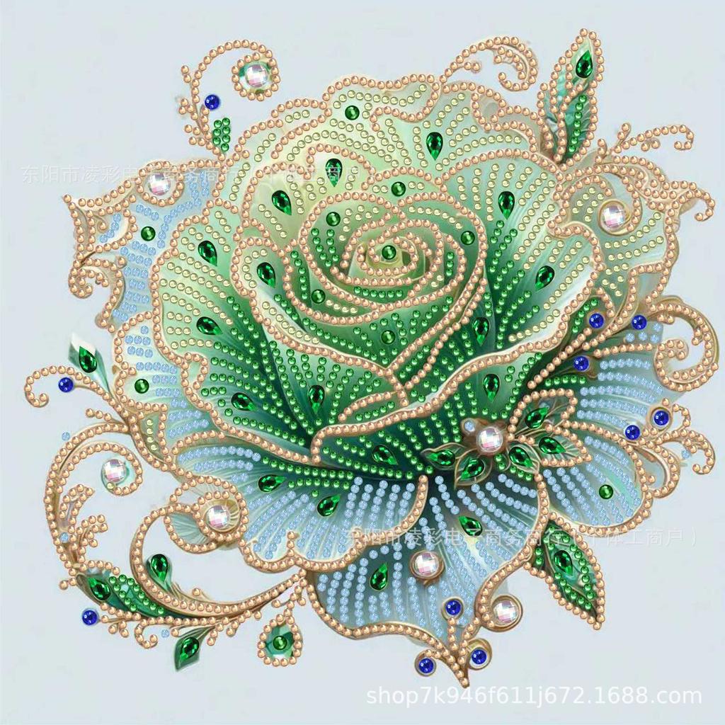 Crystal Diamond Sticker Handmade Diy Size Special-Shaped Point Diamond Painting Factory Shein Diamond Set Gemstone Simple